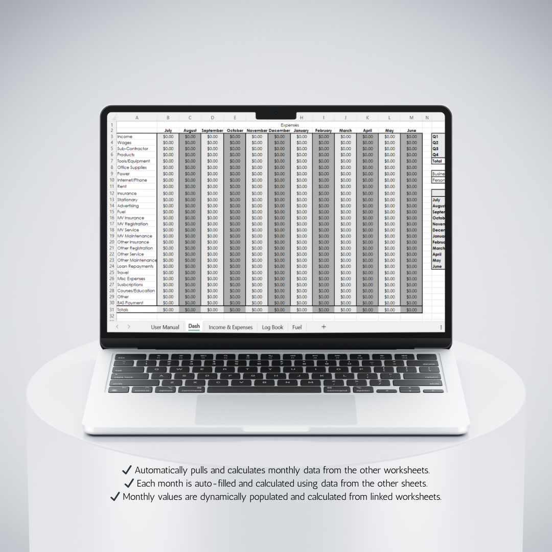 Income & Expense Tracker (Standard Edition) 2025/2026