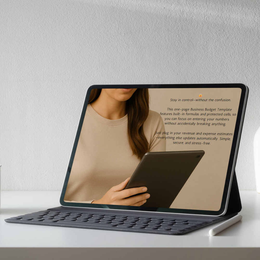 Business Budget Template